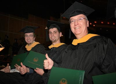 UW-Green Bay graduates